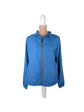 Little Donkey Andy Women's Small Blue Lightweight Mesh Lined Running Rain Jacket